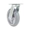 Vestil Thermoplastic Rubber Swivel Caster 8 In. Diameter x 2 In. Width 705 Lb. Capacity Light Gray CST-VE-8X2TPR-S - alternate 4